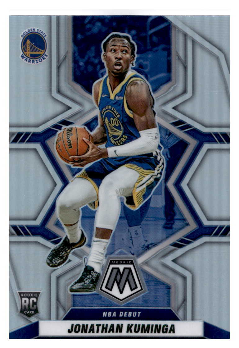 2021 Panini Mosaic Silver Jonathan Kuminga ND 268