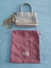  RADLEY Small Beige Double Handled Grab Bag With 2 Removable Floral Brooches