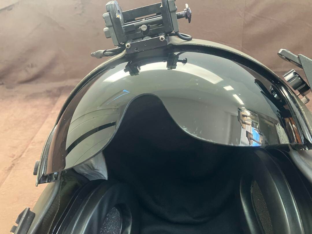 GENTEX HGU-56/P 航空ヘルメット サイズXL 付属品多数 NEW HGU-GENTEX 56/P USA XL Helmet, ANR, MSF, RAIL'S, NVG