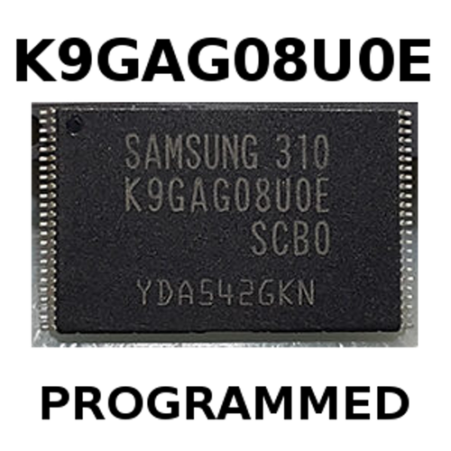 Samsung IC1302 (NAND Flash K9GAG08UOE) Programmed for UN46D6300SFXZA | eBay
