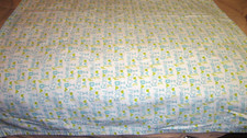 BABY BLANKET Hand-Made "I Love Mommy I Love Daddy" 30"x48" Nursery Wrap  683