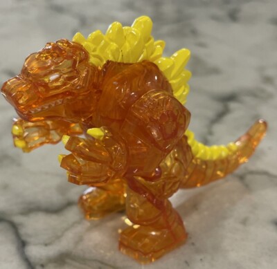 Godzilla Bigfig Lizard  Orange/Yellow Fin