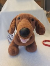 Build-A Bear Dachshund 18"w/Collar Dress.