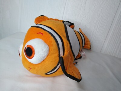 Ty Beanie Babies Nemo Sparkle Plush 8'' Disney Fish Stuffed Animal Finding Dory