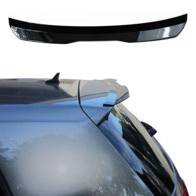 JOM Heckspoiler Dachkantenspoiler Auto schwarz Glänzend für Golf 6/7 Limousine
