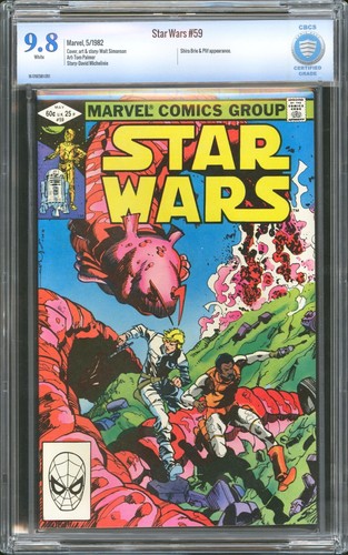 Star Wars #59 1982 CBCS 9.8 White Pages