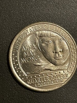 RARE 2022 D ANNA MAY WONG AMERICAN QUARTER