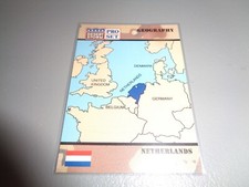 NETHERLANDS #38 1991 Pro Set Desert Storm Geography card