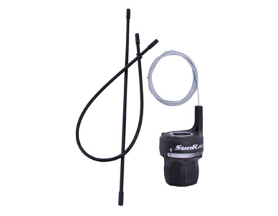 NEW! GENUINE SUN RACE RIGHT TWIST SHIFTER FRICTION TSM-10 IN BLACK.