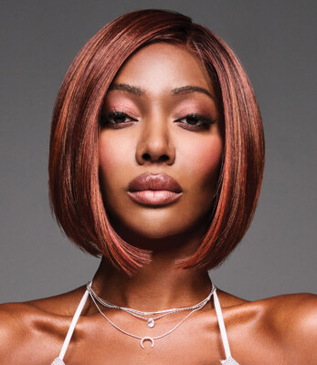 HAILEY Wig by KIM KIMBLE, ANY COLOR! Textured Tru2Life Fiber, Mono Top +Lace NEW