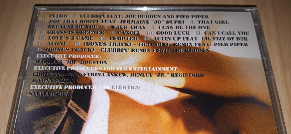 MARQUES HOUSTON - MH - Album US CD R&B Rnb JOE BUDDEN, R. KELLY, LIL FIZZ of B2K - Bild 4 von 4