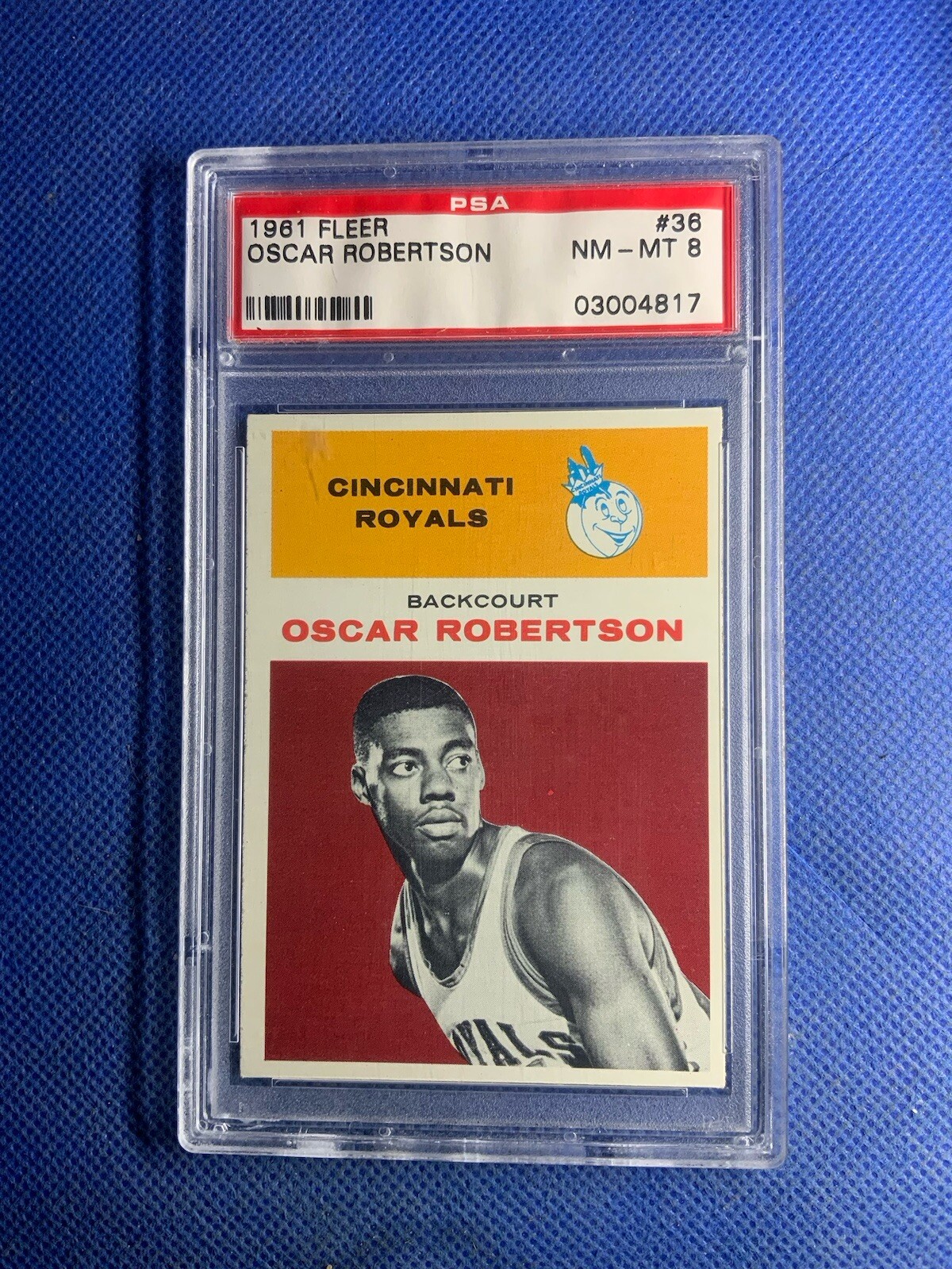 1961 Fleer Oscar Robertson PSA 8 #36 ROOKIE CARD