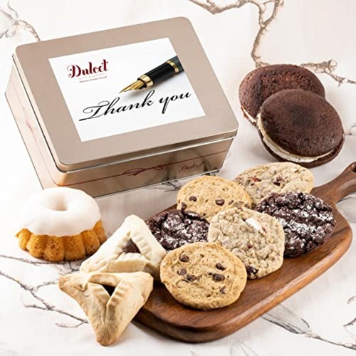 Dulcet Gift Baskets Tasteful Treats Gift Basket Filled Gourmet Bakery Goods - Picture 3 of 23