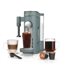 PB051SG Ninja Single-Serve Coffee Maker, K-Cup, Milk Frother, 6-24oz, Sage Green