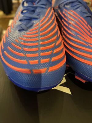 adidas Predator Edge.2 FG Black with Red and Blue Stripes adidas Predator Edge.2 FG Men main image 2