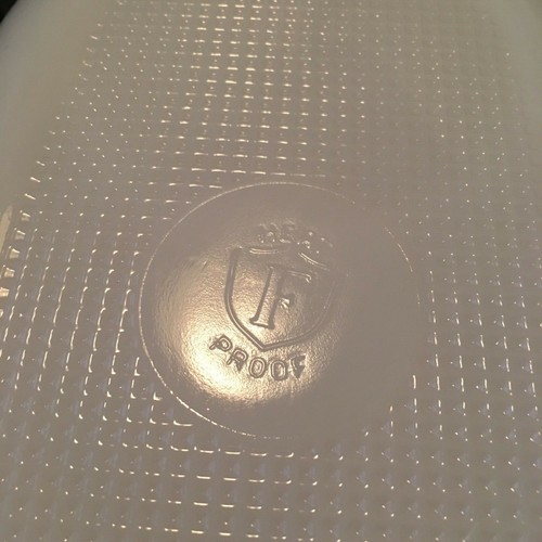 Lot of (4) Vintage Federal Milk Glass Ribbed Soup & Sandwich Snack Trays - Picture 6 of 6