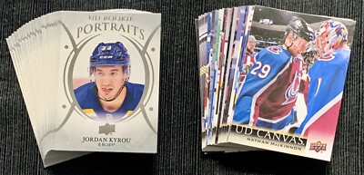 2018-19 Upper Deck Series 1&2 UD Portraits & UD Canvas Complete Your Set, U Pick