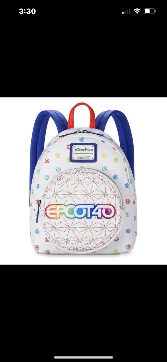 Disney EPCOT 40th Anniversary Loungefly Backpack | eBay display picture 3
