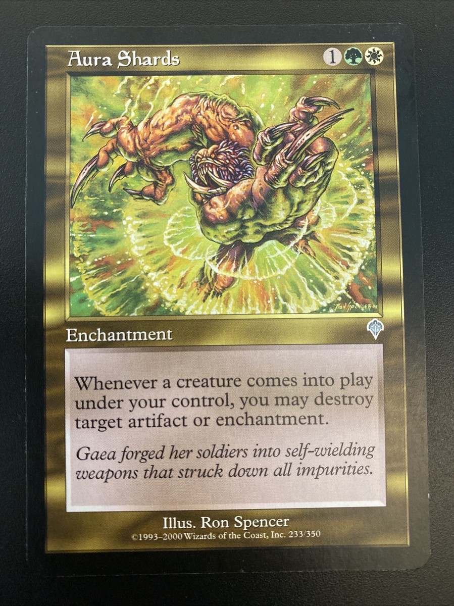 MTG Magic the Gathering Aura Shards Invasion Set NM English (One