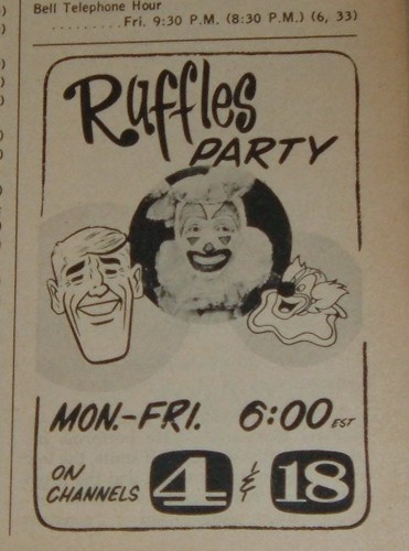 1961 TV GUIDE~RUFFLES CLOWN~PERCY FAITH~BARBARA STANWYCK~MR ROBERTS WCIA WEATHER - Picture 3 of 7