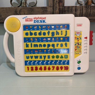 Vintage VTech Talking Little Smart Alphabet Desk - A B C s Numbers Music & More