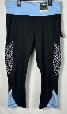 FILA Sport Running Women's L Live In Motion Running Leggings FlareReflect Pocket