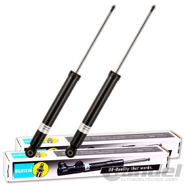 2X Bilstein B4 Gasdruck StossdÄMpfer Hinten Passend FüR BMW 3Er E30 + Z1-image