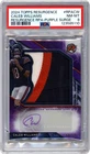 2024 Topps Resurgence #RPA-CW Caleb Williams Rookie Patch Auto Purple Surge /75