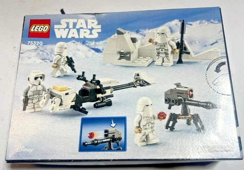 LEGO Star Wars: Snow trooper Battle Pack (75320) BRAND NEW SEALED BOX FREE SHIP