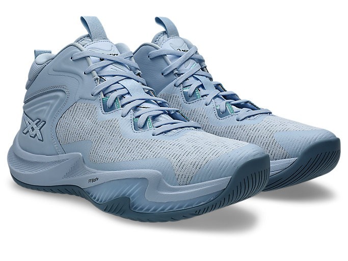 ASICS NOVA SURGE 3 1061A048 400 Mist Steel Blue Basketball Shoes