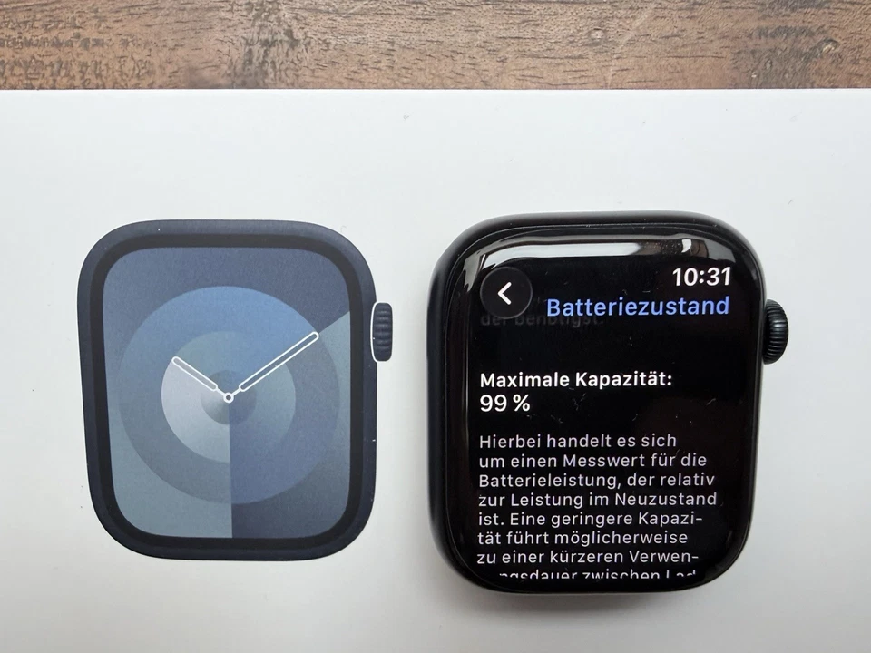 Apple Watch Series 9 | 45mm Aluminium | Sport Loop | Sport Armband | 99% Akku | - Bild 2 von 4