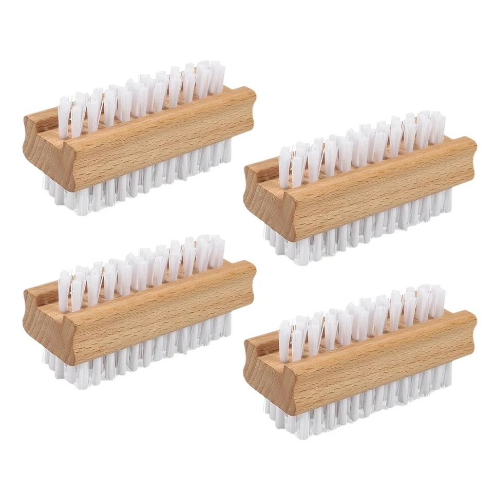 Set di Pennelli per Unghie - 4 Pezzi di Pennelli per Unghie A Due Lati per 9565