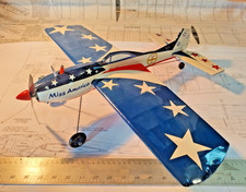 Control Line Model Cox .049 Baby Ringmaster P51MISS AMERI Almost ready To Fly