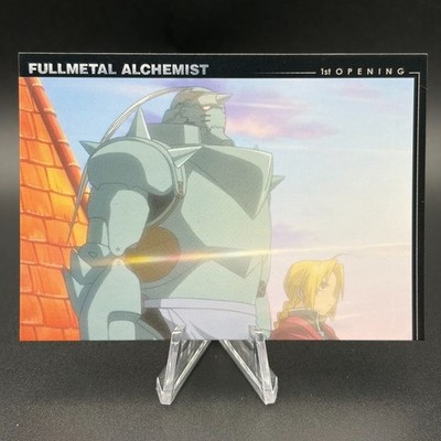 Edward Alphonse Fullmetal Alchemist 1st Opening Card Carddass 10 BANDAI S117-57