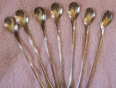 Iced Tea Spoons WMF Cromargan Stainless Steel Spoons SEVEN