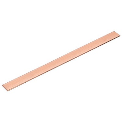 Copper Flat Bar 1/8'' Thickness x 1'' Width x 12'' Length Copper Bar Stock