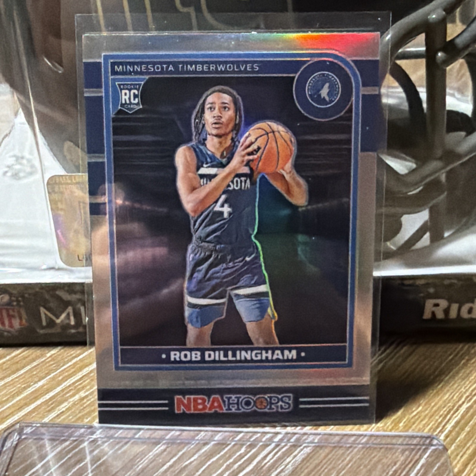 2024-25 Panini Nba Hoops - Rookies Robert Dillingham #238 Premium  Silver Prizm