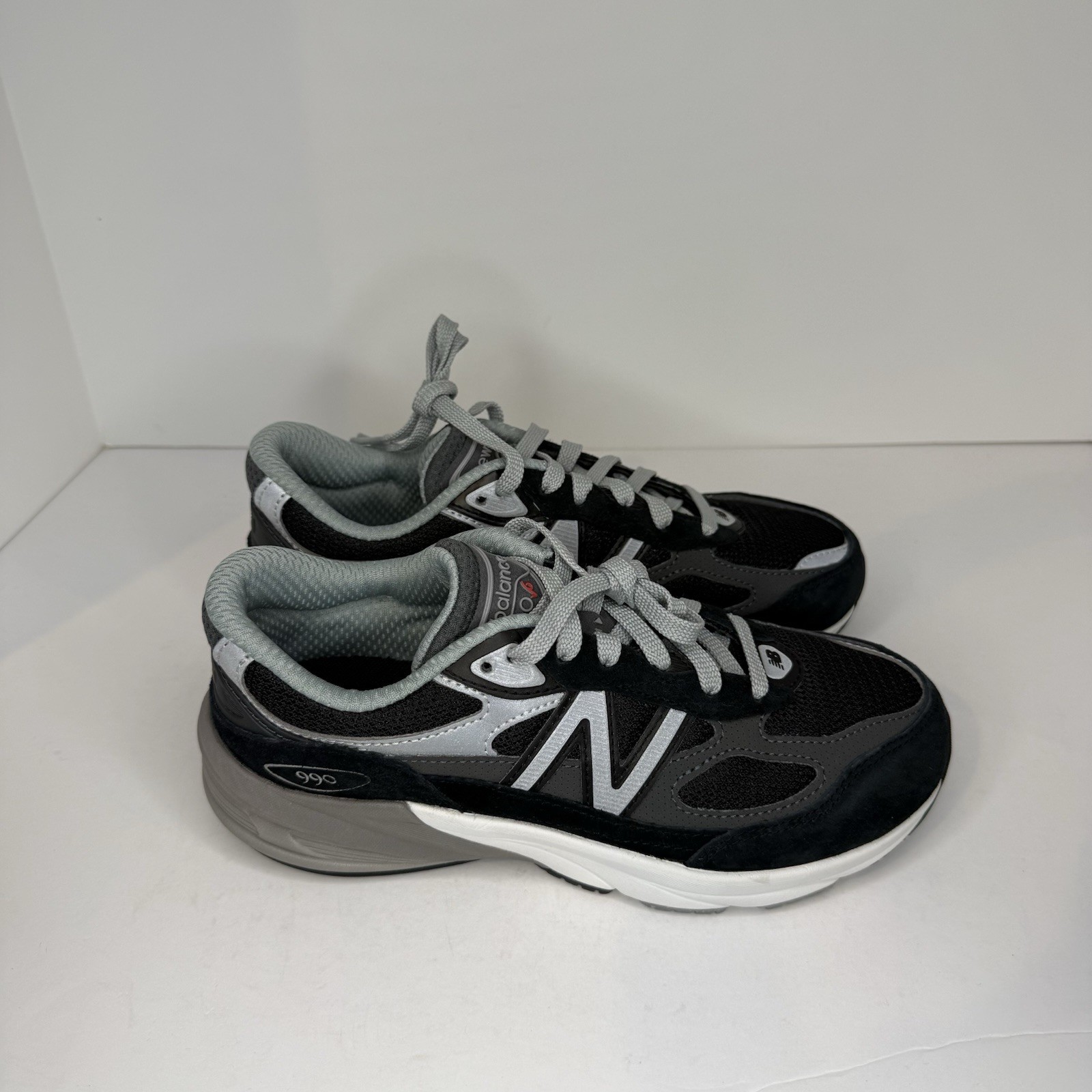 Kids Youth New Balance FuelCell USA 990V6 PC990BK6 Black/Grey Size 3