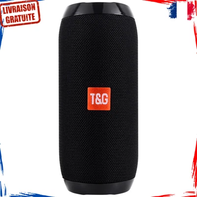 Haut-parleur Bluetooth Portable Extérieur IPX4 Enceinte Micro Intégré FM SD USB - Photo 1/4