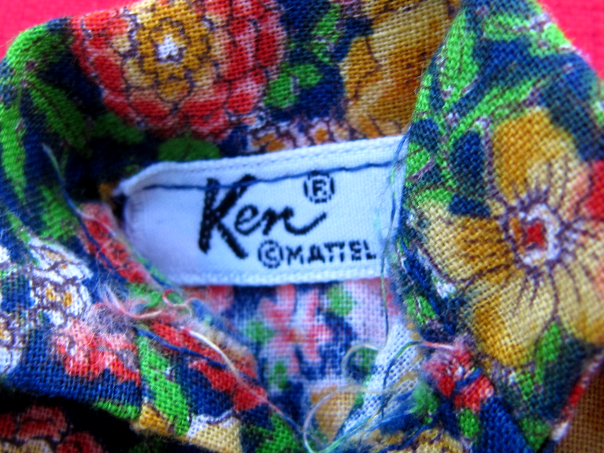 RARE Vintage Ken #1717 CASUAL CORDS Barbie GOUCHO GEAR Fabric