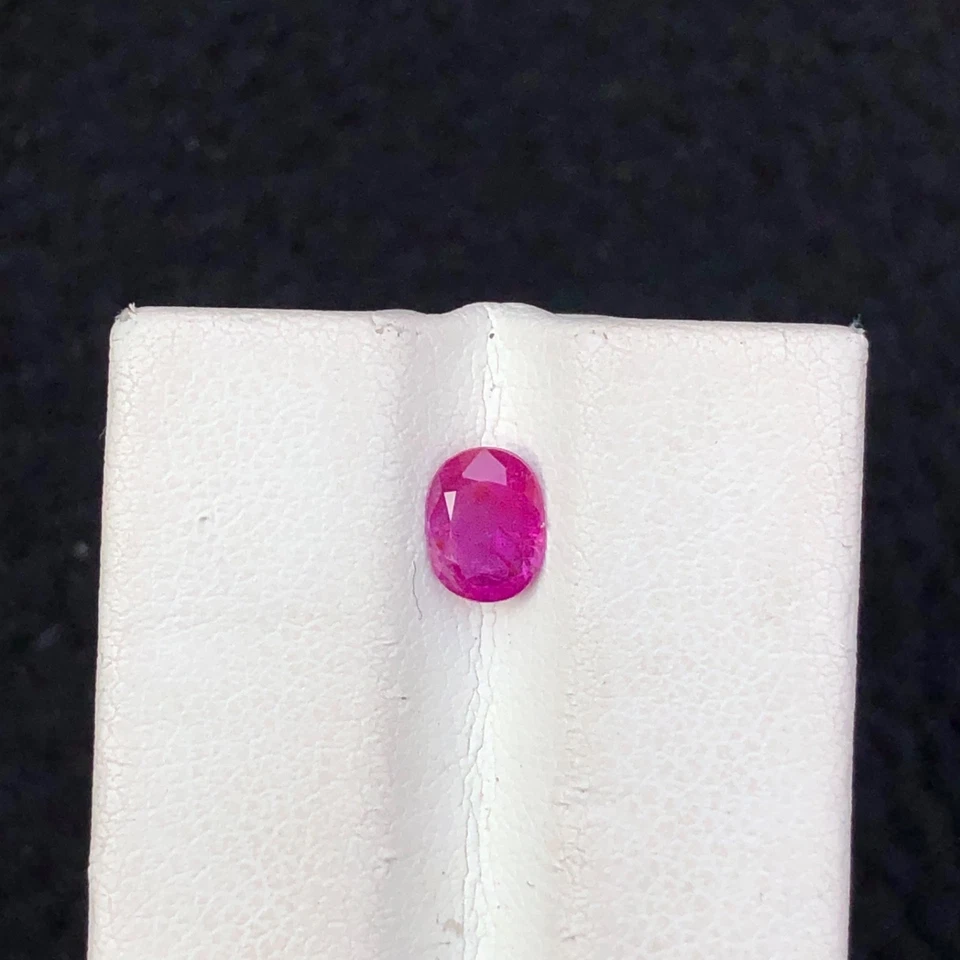 0.80 Cts Natural cut Rubellite Tourmaline Loose gemstone from Afghanistan. - Image 2 of 4