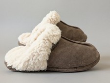 BEARPAW Womens Loketta Slippers Seal Brown Size 9