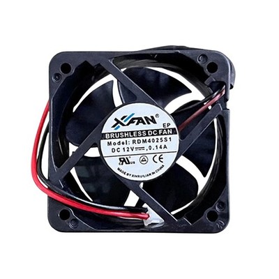 1 Pc. New RDM4025S1 Cooling Fan 4025 DC12V 0.14A 4CM 2Pin