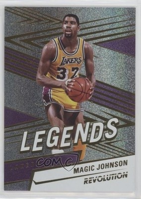 2024-25 Panini Revolution Legends Neutron 64/125 Magic Johnson #155 HOF 1b7p