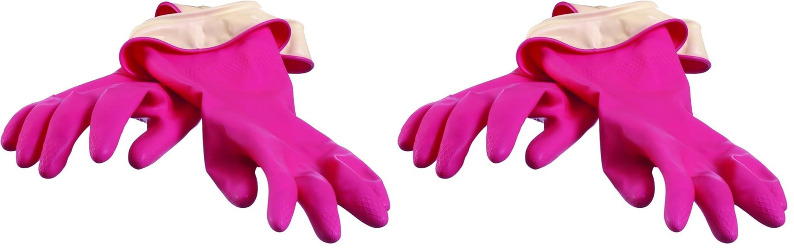 Casabella Premium Pink Waterblock Cleaning Gloves Medium Siz