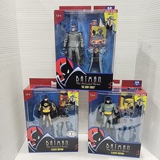 McFarlane Batman The Animated Series Jonah Hex Gray Ghost Platinum Batman   Reg