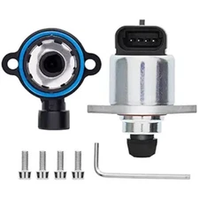 Throttle Position Sensor and IAC Idle Air Control Valve IACV Compatible with Thr