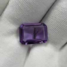 Certified Natural Amethyst Octagon Cut Loose ...