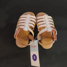 Cat & Jack Girls Sandals Size 6 Toddler New