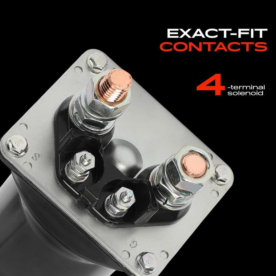 Starter Relay Solenoid Switch for Freightliner GMC International Harvester 24V - Image 2 of 4